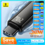 כבל טעינה Type C סופר מהיר 240W
